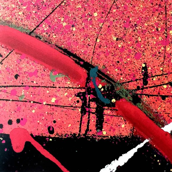 Rainbow Art Note Card Blank Greeting or Invitation - Picture 3 of 3